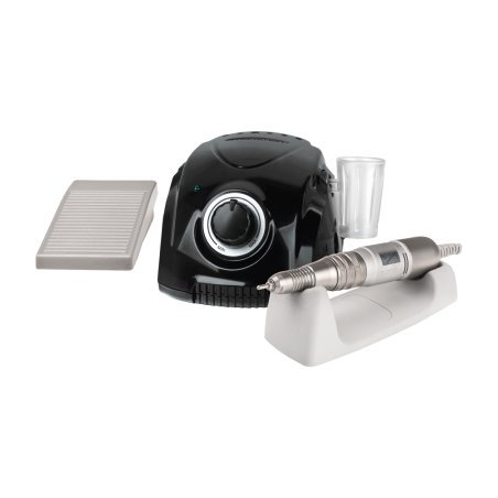 Professionele nagelfreesmachine Saeyang Marathon 3 Champion H200 zwart voor manicure, pedicure en nagelvoorbereiding