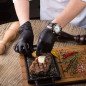 Mercator PF Black Nitrilhandschoenen - AQL 1.5 voor kappersbehandelingen Mercator PF Black Nitrilhandschoenen - AQL 1.5 voor kappersbehandelingen