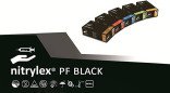 Mercator PF Black Nitrilhandschoenen - AQL 1.5 voor kappersbehandelingen Mercator PF Black Nitrilhandschoenen - AQL 1.5 voor kappersbehandelingen