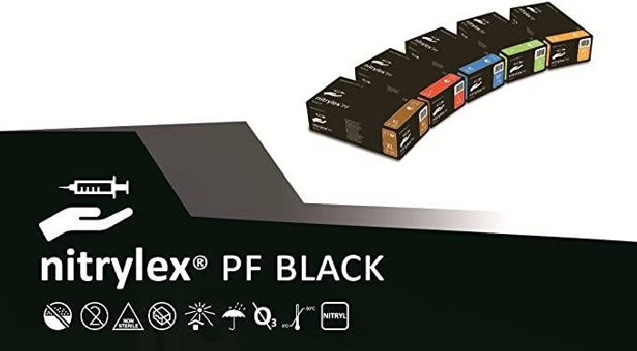 MERCATOR Nitrile Gloves for Hairdressing Procedures