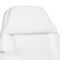 Fauteuil cosmétique blanc 557A avec cuvette