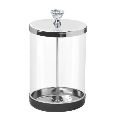 Glazen desinfectiepot voor instrumenten 750 ml voor cosmetica, manicure en podologie in professionele salons en beautypraktijken
