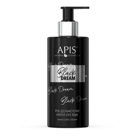 Handcrème Apis Black Dream 300 ml voor handverzorging na behandelingen en professioneel dagelijks gebruik in de salon