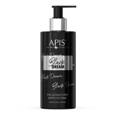 Handcrème Apis Black Dream 300 ml voor handverzorging na behandelingen en professioneel dagelijks gebruik in de salon