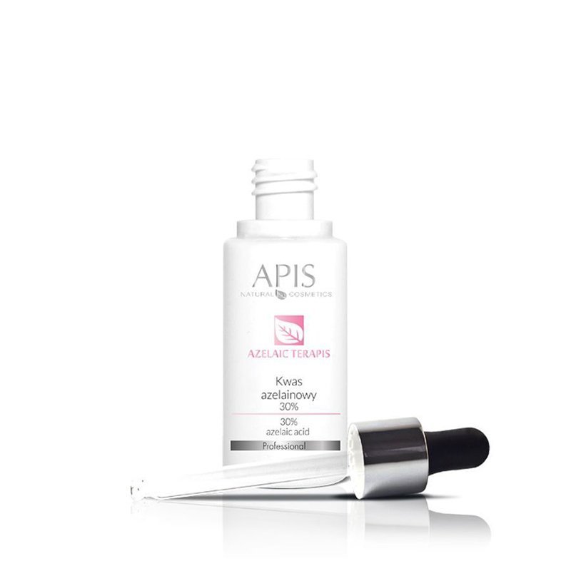 Cosmetisch azelaïnezuur 30% Apis 30 ml voor professionele cosmetische zuurbehandelingen in salon en beautypraktijk
