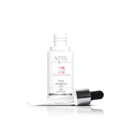 Cosmetisch azelaïnezuur 30% Apis 30 ml voor professionele cosmetische zuurbehandelingen in salon en beautypraktijk