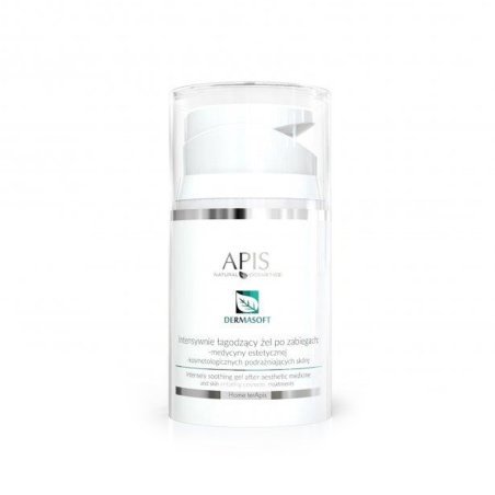 Kalmerende gel na behandelingen Dermasoft Apis 50 ml voor huidkalmering en professionele nazorg voor salonwerk