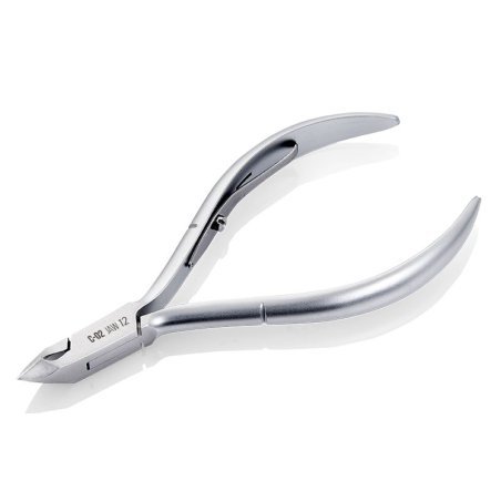 Nagelriemtang Nghia C-02 Export met bek 12 en 5 mm voor precieze manicure, pedicure en wenkbrauwbehandelingen
