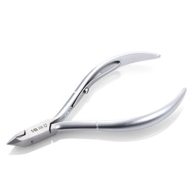 Professionele nagelriemtang Nghia C-03 Export met bek 12 en 5 mm voor precieze manicure, pedicure en wenkbrauwbehandelingen
