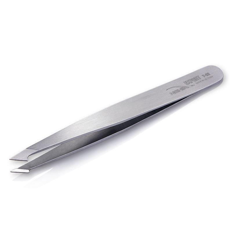 Precisiepincet Nghia T-03 Export voor manicure, pedicure, wenkbrauwen en nagelbehandelingen in professionele salons Precisiepincet Nghia T-03 Export voor manicure, pedicure, wenkbrauwen en nagelbehandelingen in professionele salons