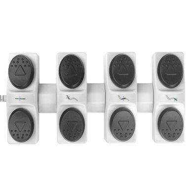 Voetbediening voor behandelstoel Azzurro 4 motors voor handsfree bediening in professionele salons en dagelijks gebruik