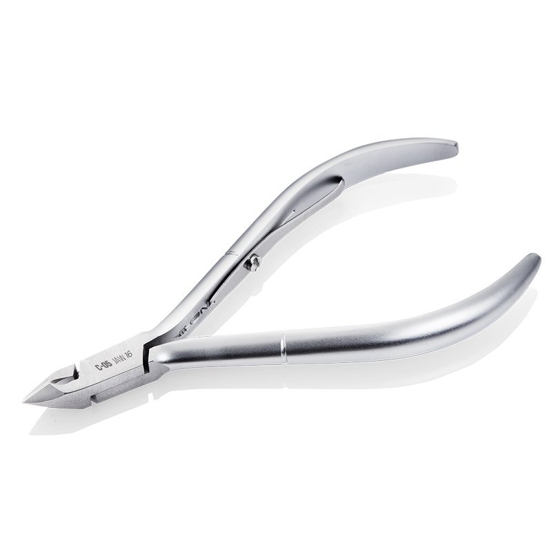 Nagelriemtang Nghia C-05 Export met bek 16 en 7 mm voor precieze manicure-, pedicure-, wenkbrauw- en nagelbehandelingen Nagelriemtang Nghia C-05 Export met bek 16 en 7 mm voor precieze manicure-, pedicure-, wenkbrauw- en nagelbehandelingen