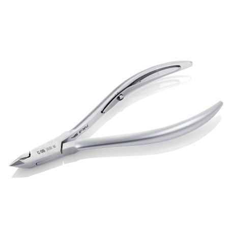 Nagelriemtang Nghia C-06 Export met bek 16 en 7 mm voor precieze manicure, pedicure en wenkbrauwbehandelingen