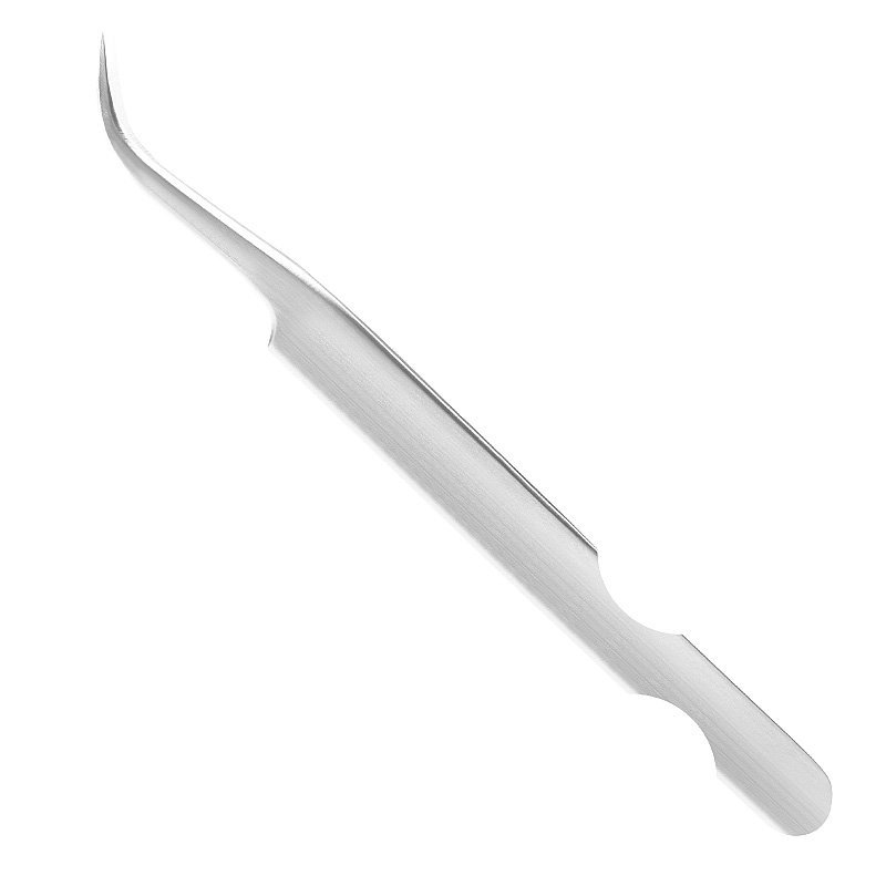 Gebogen wimperpincet Snippex 713 voor wimperstyling, separatie en nauwkeurig vastpakken van haartjes in de salon Gebogen wimperpincet Snippex 713 voor wimperstyling, separatie en nauwkeurig vastpakken van haartjes in de salon