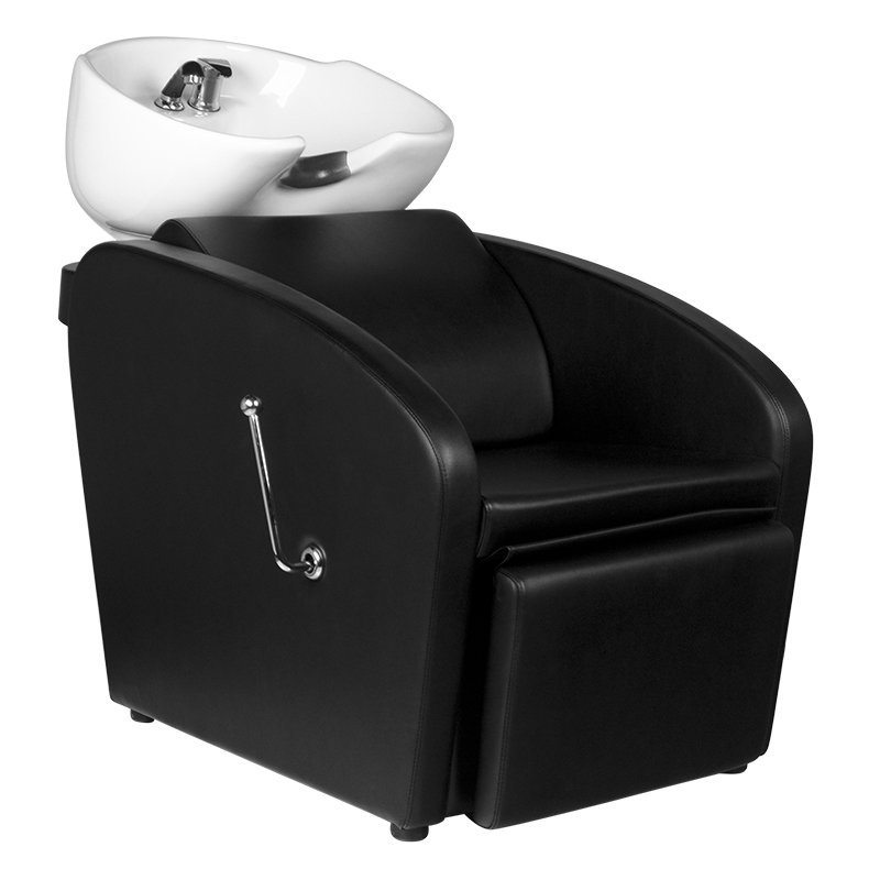 Bac de lavage coiffure Noir Gabbiano Bergen Bac de lavage coiffure Noir Gabbiano Bergen