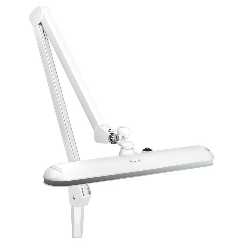 LED-werklamp met klem Elegante 801-L, wit, met intensiteitsregeling voor beautybehandelingen en nauwkeurige werkplekverlichting
