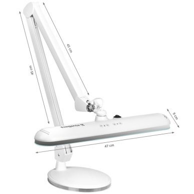 LED-werklamp met kleur- en intensiteitsregeling Elegante 801-TL voor salonwerk en nauwkeurige detailverlichting