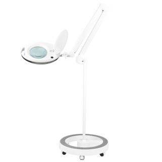 LED-loeplamp 5D met statief Elegante 6027, 60 LED voor nauwkeurige verlichting en detailwerk in de salon