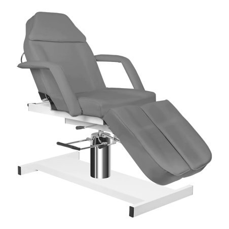 Pedicure-behandelstoel A-210C grijs hydraulisch voor professionele salons en comfortabele behandelingen in de salon