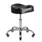 Professionele cosmetische kruk Gabbiano A450 zwart voor een beautysalon, kapsalon en moderne saloninrichting Professionele cosmetische kruk Gabbiano A450 zwart voor een beautysalon, kapsalon en moderne saloninrichting