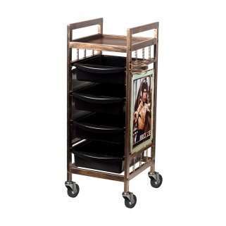Professionele kappers trolley Gabbiano 8-139 voor salonorganisatie beauty-inrichting en dagelijks salongebruik