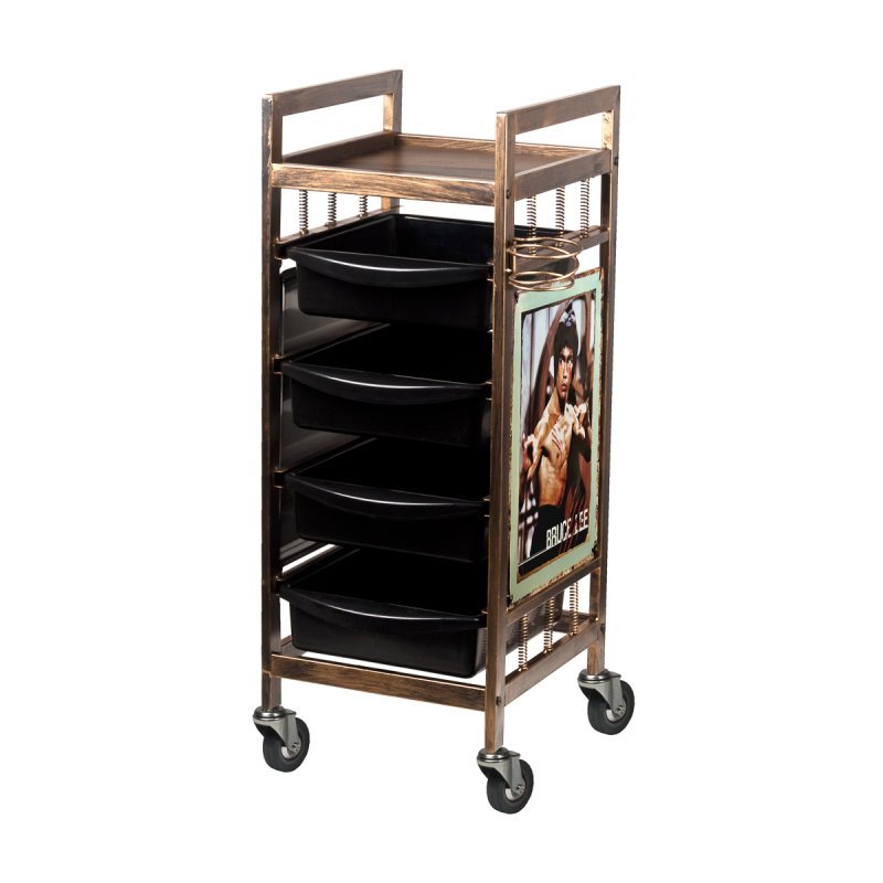 Professionele kappers trolley Gabbiano 8-139 voor salonorganisatie beauty-inrichting en dagelijks salongebruik