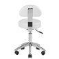 Cosmetische kruk 304P in wit voor pedicure en professionele saloninrichting met meer comfort en overzichtelijke werkplek Cosmetische kruk 304P in wit voor pedicure en professionele saloninrichting met meer comfort en overzichtelijke werkplek