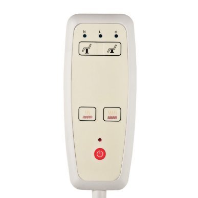 Elektrische behandelbank Azzurro 805 Wengé/Latte, verwarmd, met 1 motor voor professionele beautysaloninrichting