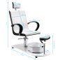 Professionele pedicurestoel met massage model 308 voor beautysalon, pedicurepraktijk en verzorgde saloninrichting
