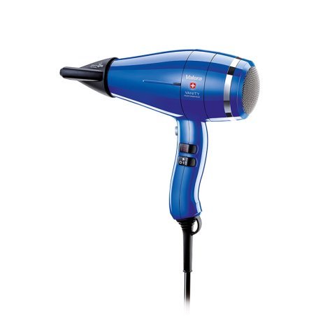 Professionele haardroger Valera Vanity Performance Royal Blue voor dagelijks gebruik in kapsalon en salonbediening