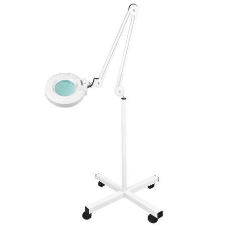 LED loeplamp 5D met statief en lichtregeling S4 voor nauwkeurige verlichting in salon en praktijk