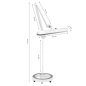 LED-werklamp met intensiteitsregeling Elegante 801-L voor salon, nagelstyling en nauwkeurige werkplekverlichting