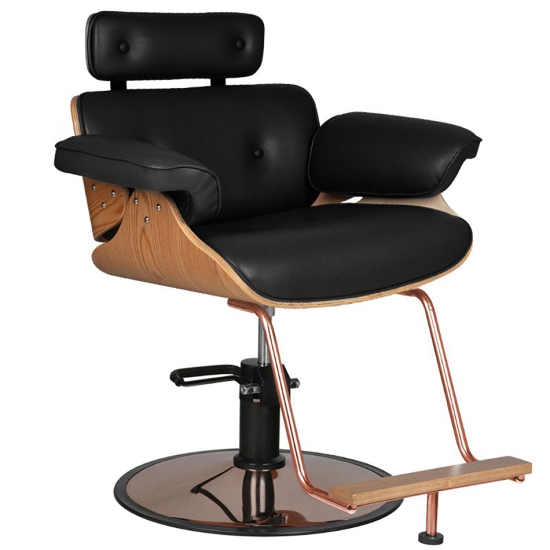 Fauteuil coiffure Noir Gabbiano Florence