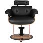 Fauteuil coiffure Noir Gabbiano Florence