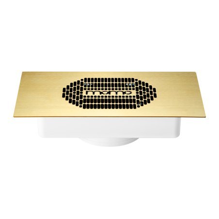 Inbouw-stofafzuiger Momo S-41 goud 25 W voor nagelbehandelingen in salon en praktijk met schonere werkplek