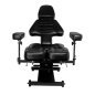 Elektrische tattoo stoel Pro Ink 606 zwart voor professionele tattoo studio's en comfortabele klantpositionering in de studio Elektrische tattoo stoel Pro Ink 606 zwart voor professionele tattoo studio's en comfortabele klantpositionering in de studio