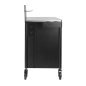 Professionele tattoo-trolley Pro Ink 701 zwart voor georganiseerde werkplekken en comfortabel werken in de tattoostudio Professionele tattoo-trolley Pro Ink 701 zwart voor georganiseerde werkplekken en comfortabel werken in de tattoostudio