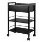 Professionele tattoo trolley Pro Ink 1019A zwart voor overzichtelijke werkplekorganisatie en klantcomfort in de tattoostudio Professionele tattoo trolley Pro Ink 1019A zwart voor overzichtelijke werkplekorganisatie en klantcomfort in de tattoostudio