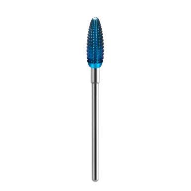 Nagelfreesbit Hard Blue kegel 07 Exo voor gel, acryl en hybride nagels bij manicure en pedicure in professionele salons