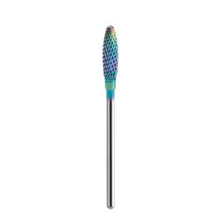 Professioneel nagelfreesbit Rainbow kegel 15 Exo voor manicure en pedicure, gel, acryl en hybride productbewerking
