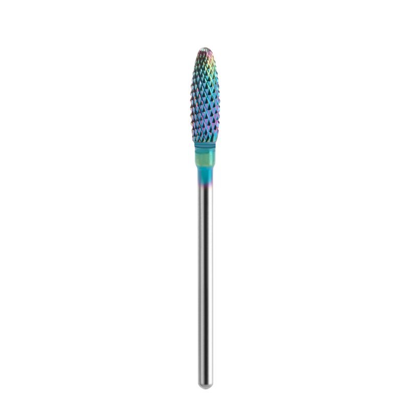 Professioneel nagelfreesbit Rainbow kegel 15 Exo voor manicure en pedicure, gel, acryl en hybride productbewerking Professioneel nagelfreesbit Rainbow kegel 15 Exo voor manicure en pedicure, gel, acryl en hybride productbewerking