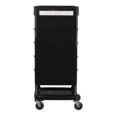 Kapperswerkwagen zwart-wit Gabbiano FT65