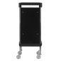 Professionele kapperswerkwagen Gabbiano FX11F zwart voor kapsalon, beautysalon, praktijk en professionele studio