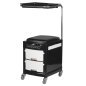 Taboret do pedicure czarno-biały ActiveShop 16 PLUS Taboret do pedicure czarno-biały ActiveShop 16 PLUS