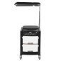 Pedicurekruk 16 PLUS in zwart-wit voor professionele saloninrichting, praktijk en comfortabele pedicurebehandelingen