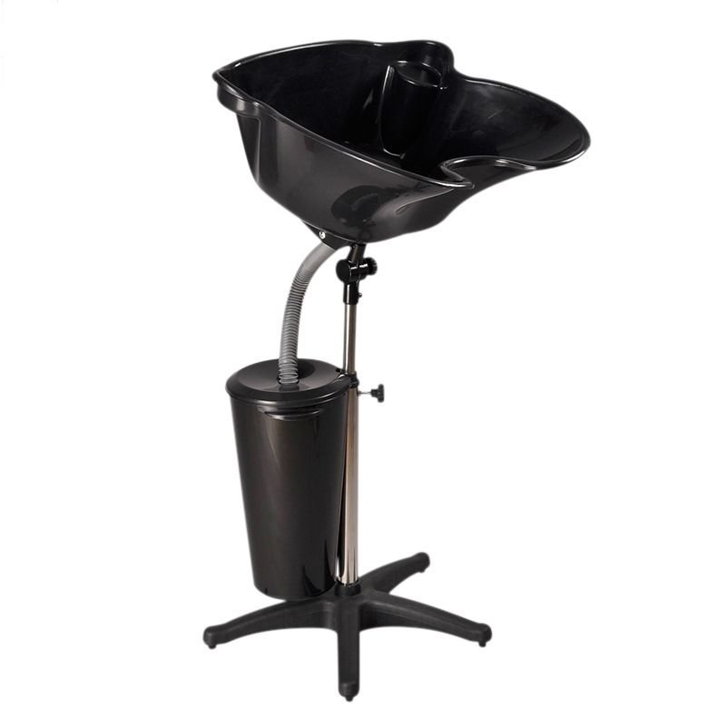 Mobiele kapperswasunit met tank Gabbiano FT42-1 voor professionele salons en comfortabele, praktische haarverzorging