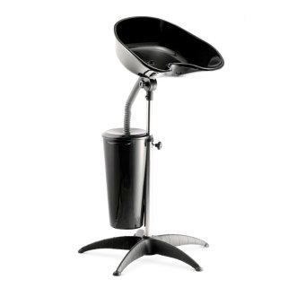 Mobiele kapperswasunit met tank Gabbiano FT35-1 voor professionele saloninrichting en comfortabel wassen op locatie