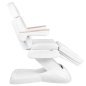 Fauteuil esthétique électrique blanc Sillon 273B avec tabouret 304 Fauteuil esthétique électrique blanc Sillon 273B avec tabouret 304