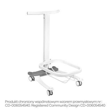 Pedicuretray met liftfunctie voor professionele saloninrichting en comfortabele pedicurebehandelingen op een praktische werkplek