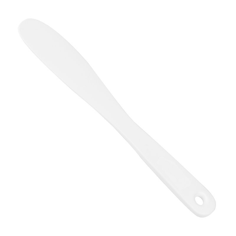 Cosmetische spatel SP-06 215 mm wit voor professionele schoonheidsbehandelingen, salonwerk en hygiënische organisatie